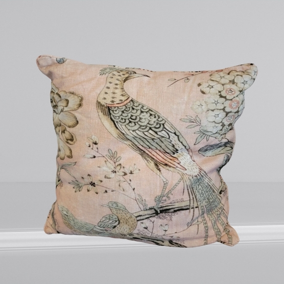 Magaschoni Accents Peacock Throw Pillow By Magaschoni Home Brand